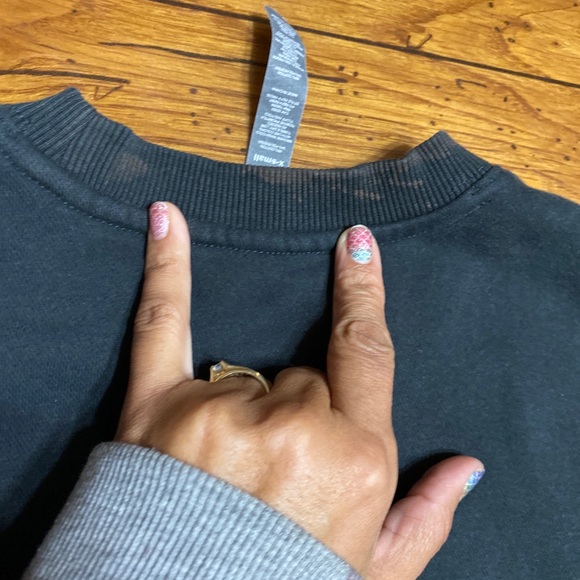 VUORI RESTORE CREWNECK SWEATSHIRT WASHED BLACK XS - Picture 10 of 10